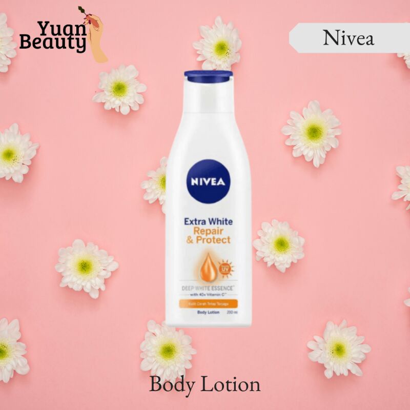 Nivea Extra White Repair &amp; Body Lotion 200ml