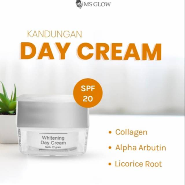 MS GLOW DAY CREAM SPF 20 ORIGINAL BPOM