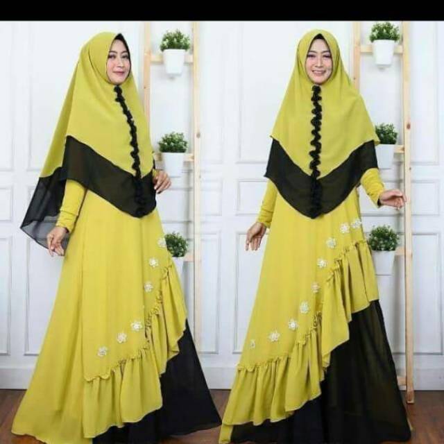 {COD} GAMIS SYARI BY RATU GROSIR TANGAN PERTAMA