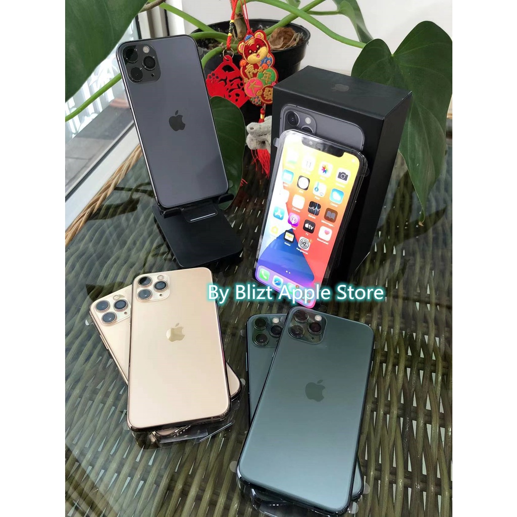 iPhone 11Pro 64GB  Fullset Silent original Second Mulus100% Like New 3utools All Green (Garansi 1 Bulan )