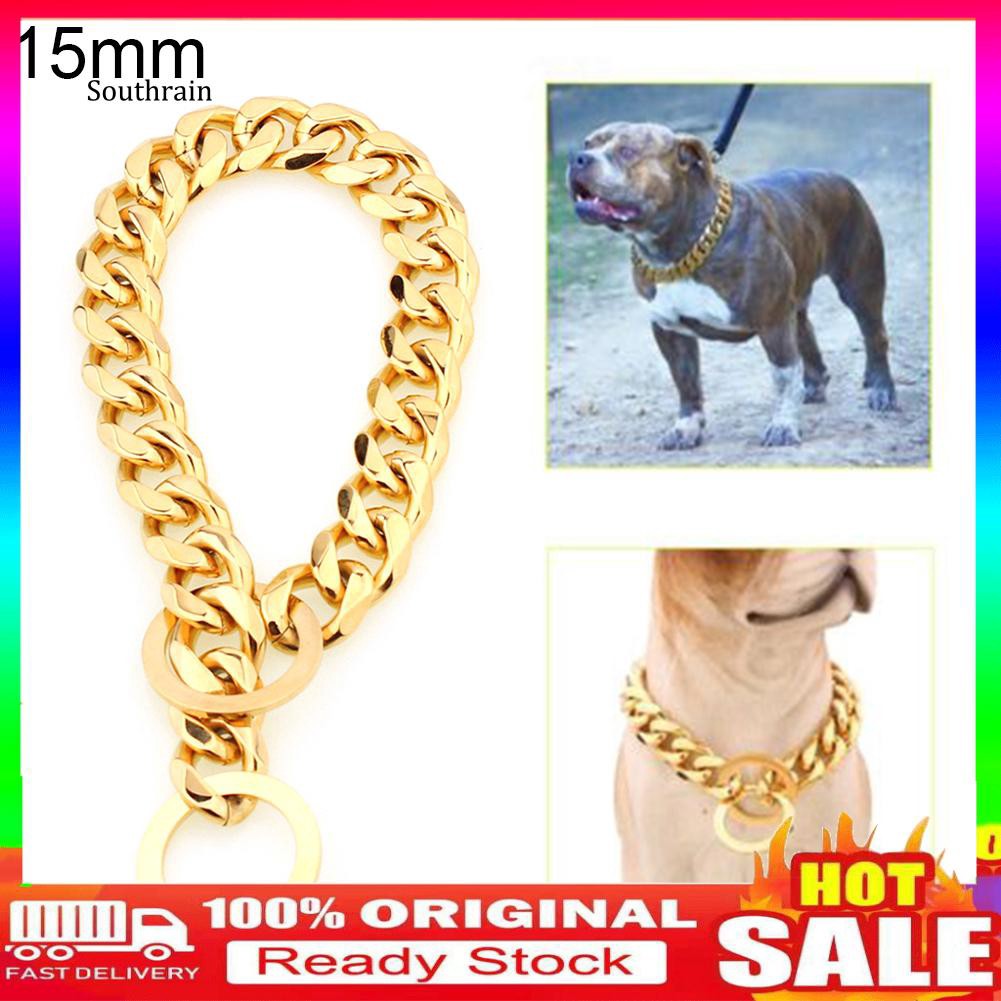 stainless dog collar