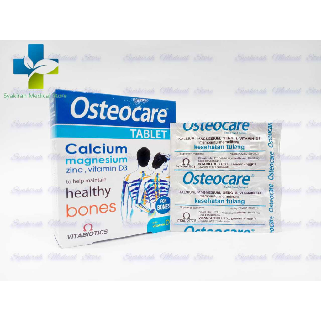 Original Osteocare Tablet / Suplemen Sendi & Tulang Paten