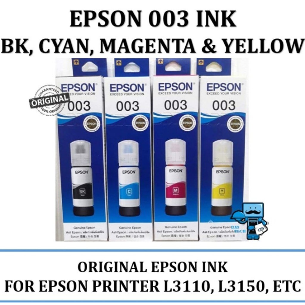 Tinta Print Epson 003  (Black)