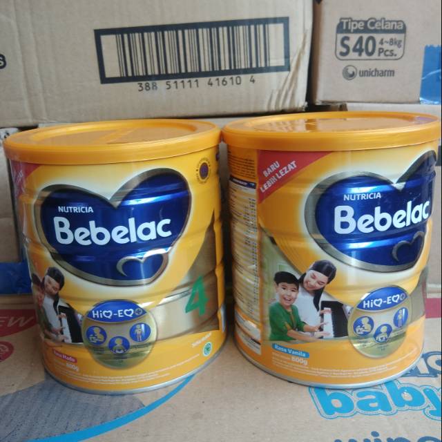 BEBELAC 4 MADU / VANILA 800 GR