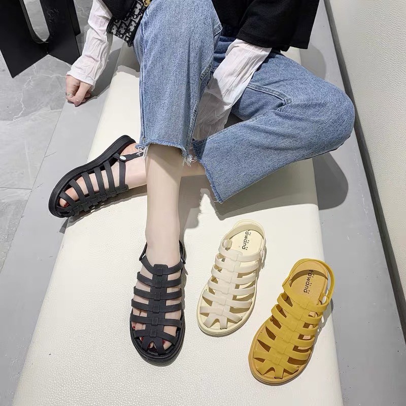 Sandal tawana jelly wanita murah viral import Sendal santai Casual