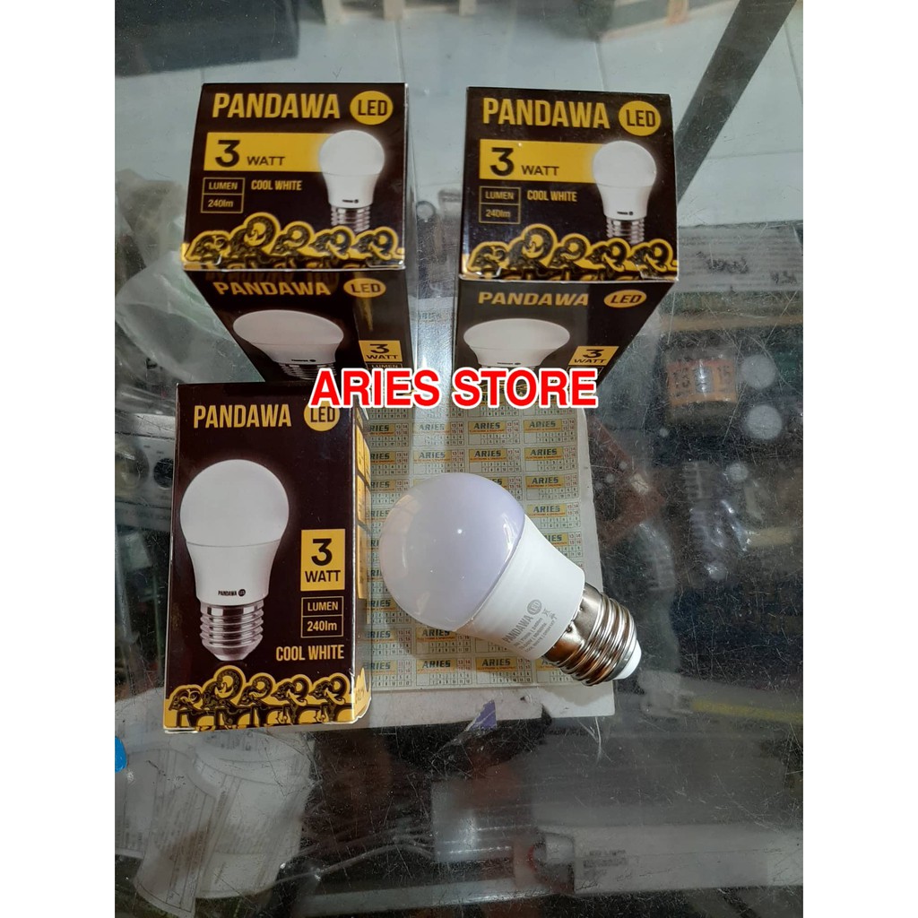 LAMPU LED MURAH BAGUS UNTUK DIKAMAR LAMPU LED PANDAWA 3 watt