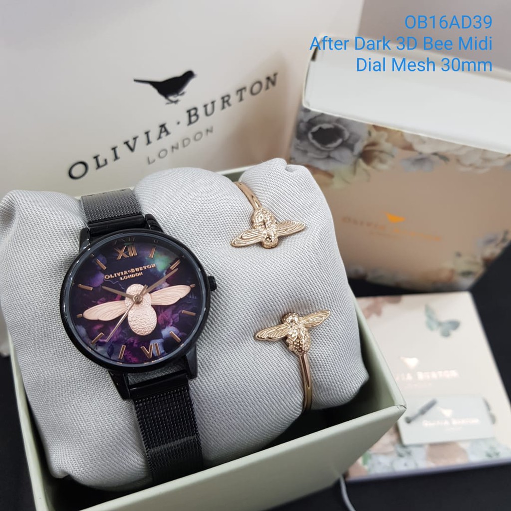 

terlaris OB16AD39 Olivia Burton original Include box, manual book, paper bag, free batrai cadangan