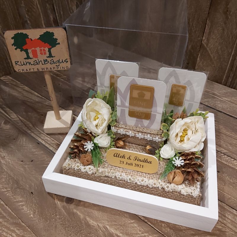 kotak mahar untuk 3 logam mulia