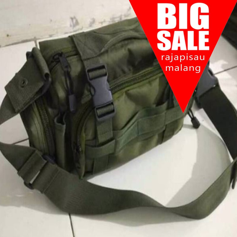 RPM TAS SP HIJAU ARMY / TAS SELEMPANG ARMY KOREA TACTICAL