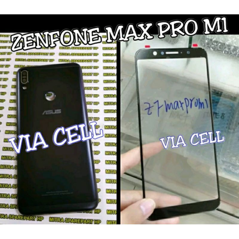 kaca lcd kaca Depan & backdoor backdor casing tutup baterai asus Zenfone Max Pro M1