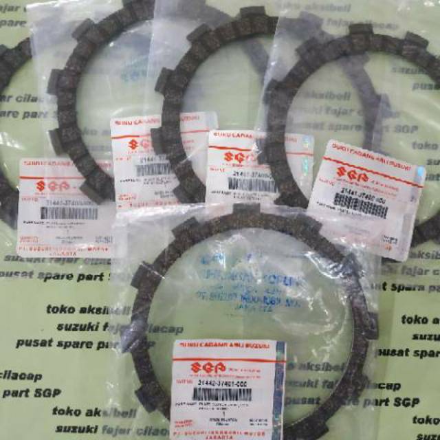 Kampas Kopling Suzuki Thunder 250 CC hrg 1 set 5 keping