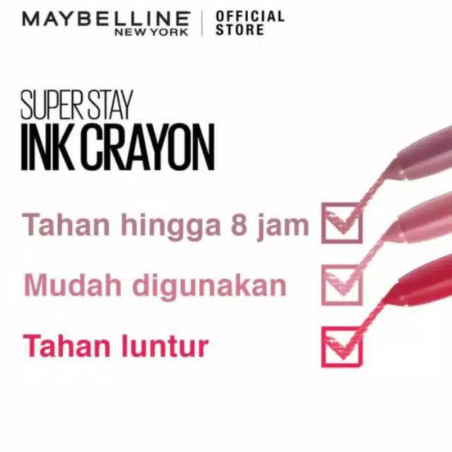 ☃Cutezz_Ching1☃Maybelline Superstay Ink Crayon 100% Original