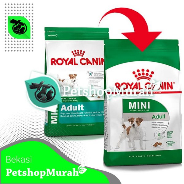 [GOSEND] Makanan Anjing Royal Canin Mini Adult 8Kg Dogfood Mini Dewasa
