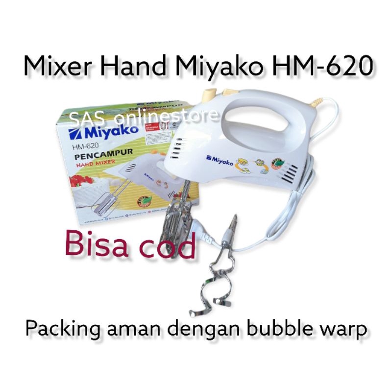 Mixer Hand Miyako HM-620 ORIGINAL/Mixer Tangan Merk Miyako