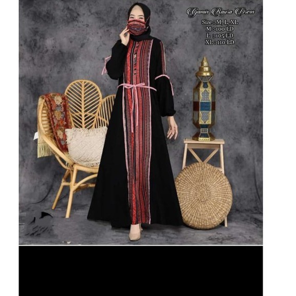 Gamis Raura Dress ori new lusy