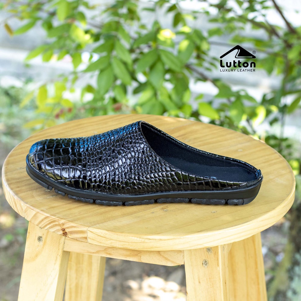 LUTTON - SELOP BAJUL - SEPATU SELOP MOTIF BAJUL - BAJOL