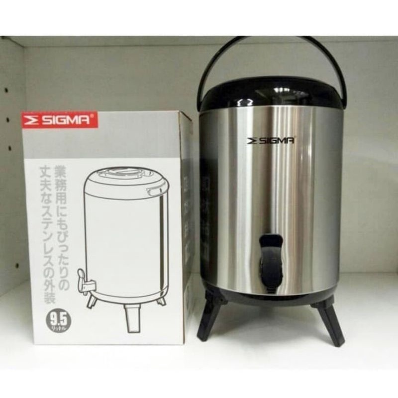 Drink jar stainless sigma 9,5 liter
