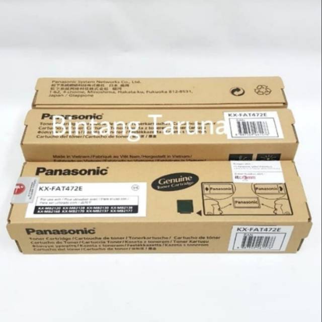 Toner Panasonic KX-FAT472E Toner Catridge Panasonic KX-FAT472E