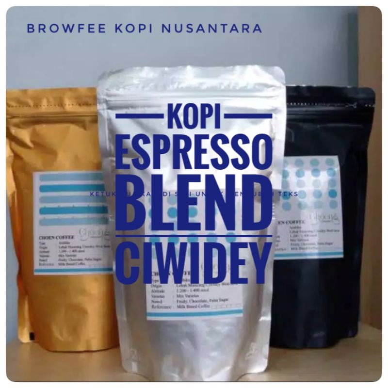 

Kopi Espresso Blend Ciwidey 250 Gram