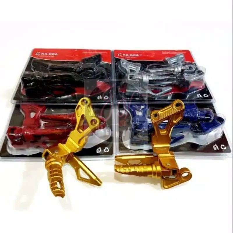 Foot Step Belakang Variasi Foot Step Gantung Mu Factory Universal  Satria Fu,Sonic,Mx 135,Mx King,Ni