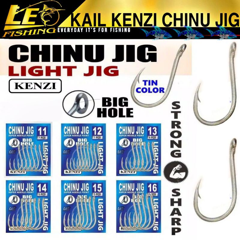 KAIL KENZI CHINU JIG LIGHT JIG ORIGINAL HIGH QUALITY PRODUK