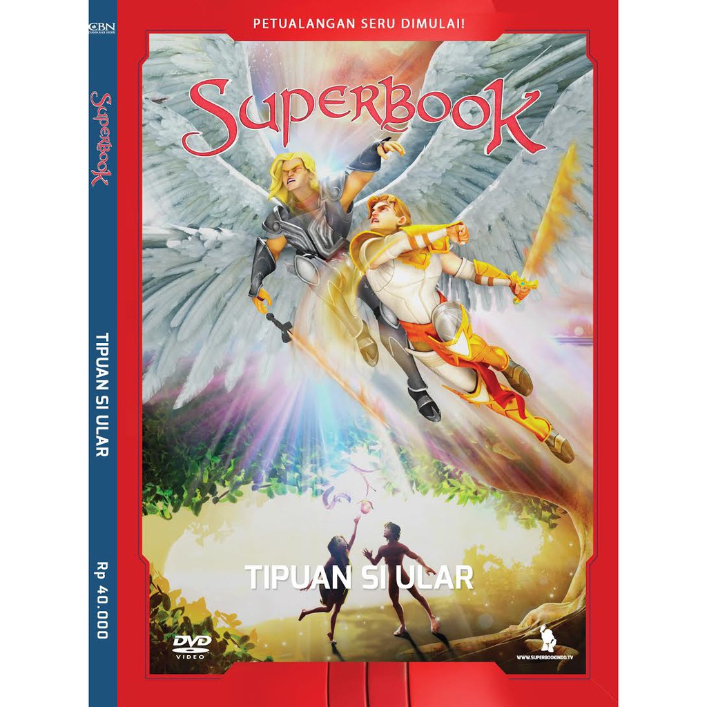 DVD SUPERBOOK - TIPUAN SI ULAR (KISAH ADAM & HAWA)
