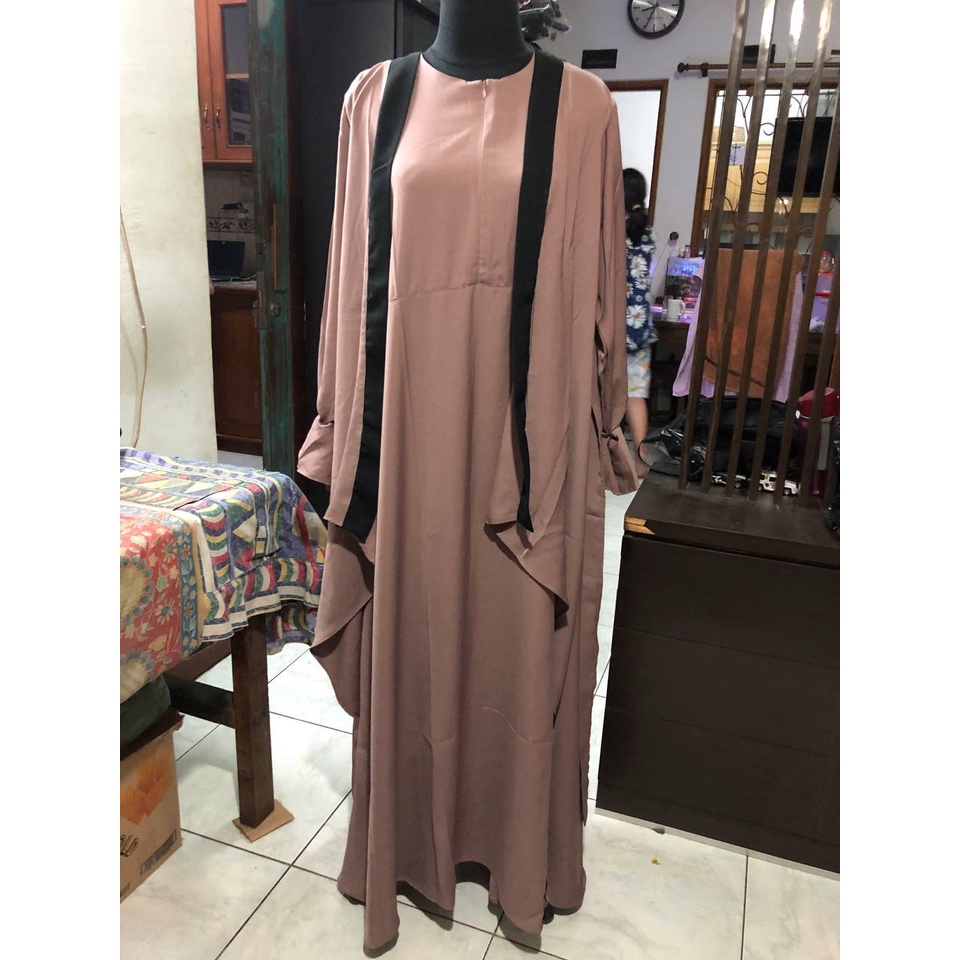 [NEW MODEL] GAMIS WANITA GAMIS TERBARU MODEL BLAZER / gamis wanita terbaru 2022 / gamis wanita / DRE