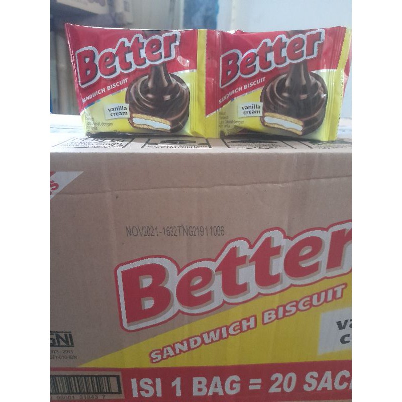 Better Sandwich Biskuit isi 10 x 27 gr