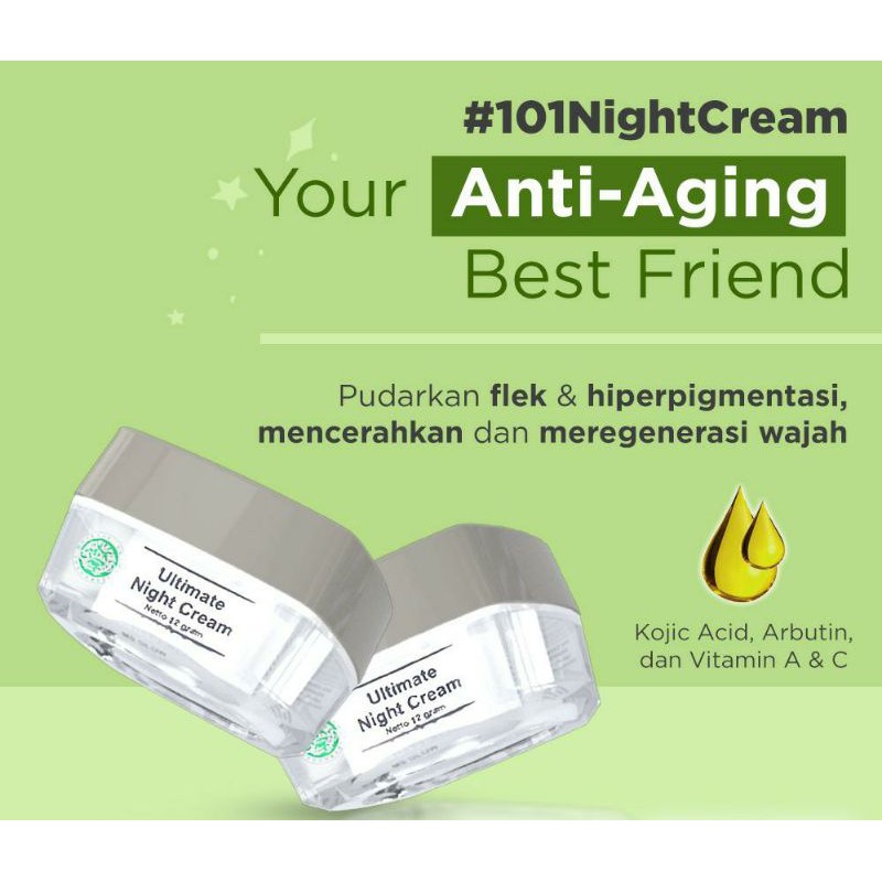 cream malam ms glow ultimate