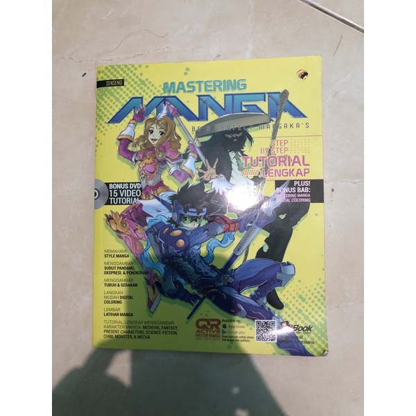 Mastering Manga Buku belajar Menggambar manga anime