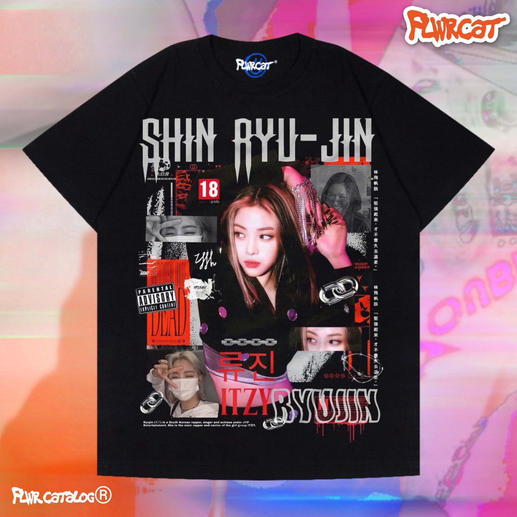ITZY / RYUJIN TEE / FLWRCAT V2.0