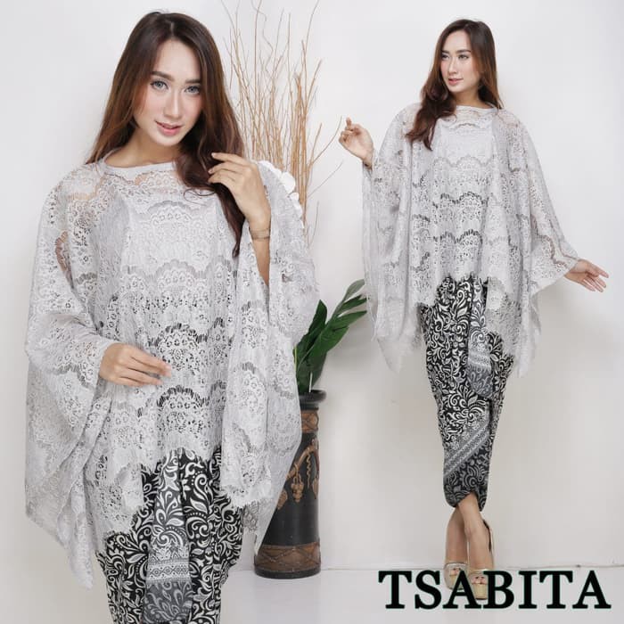 fashion wanita kebaya brokat kalong lace