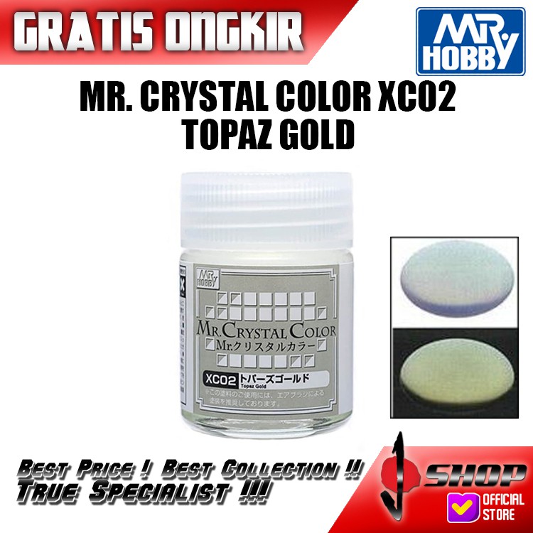 Mr.Hobby - XC02 Mr.Crystal Color Topaz Gold