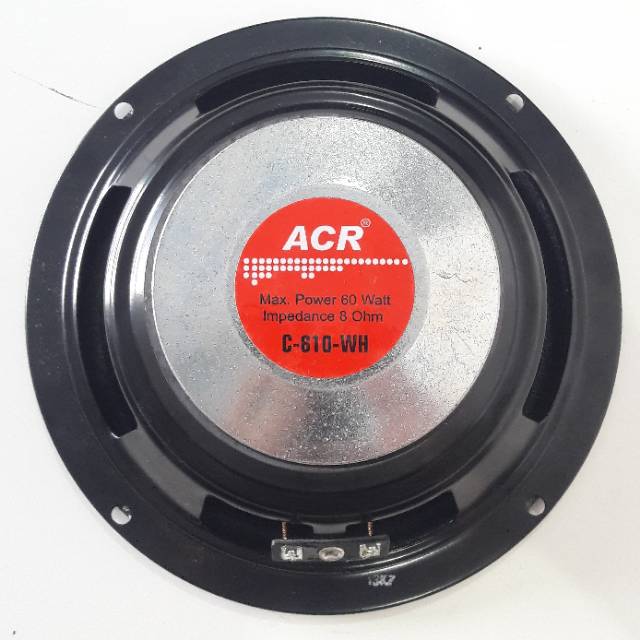 (BISA COD) Speaker Woofer ACR 6 Inci C-610-WH Speaker Pintu Mobil