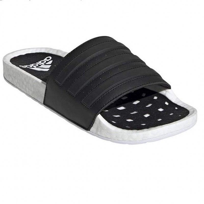 ultra boost slides black
