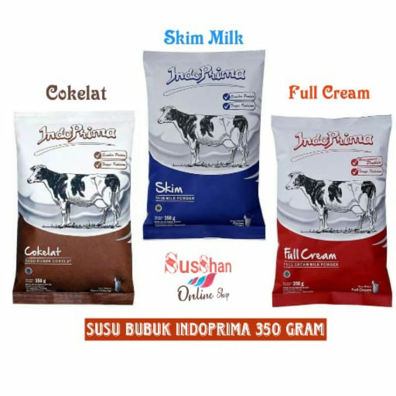 

Susu Bubuk Indoprima / Susu Gemuk 350 Gram