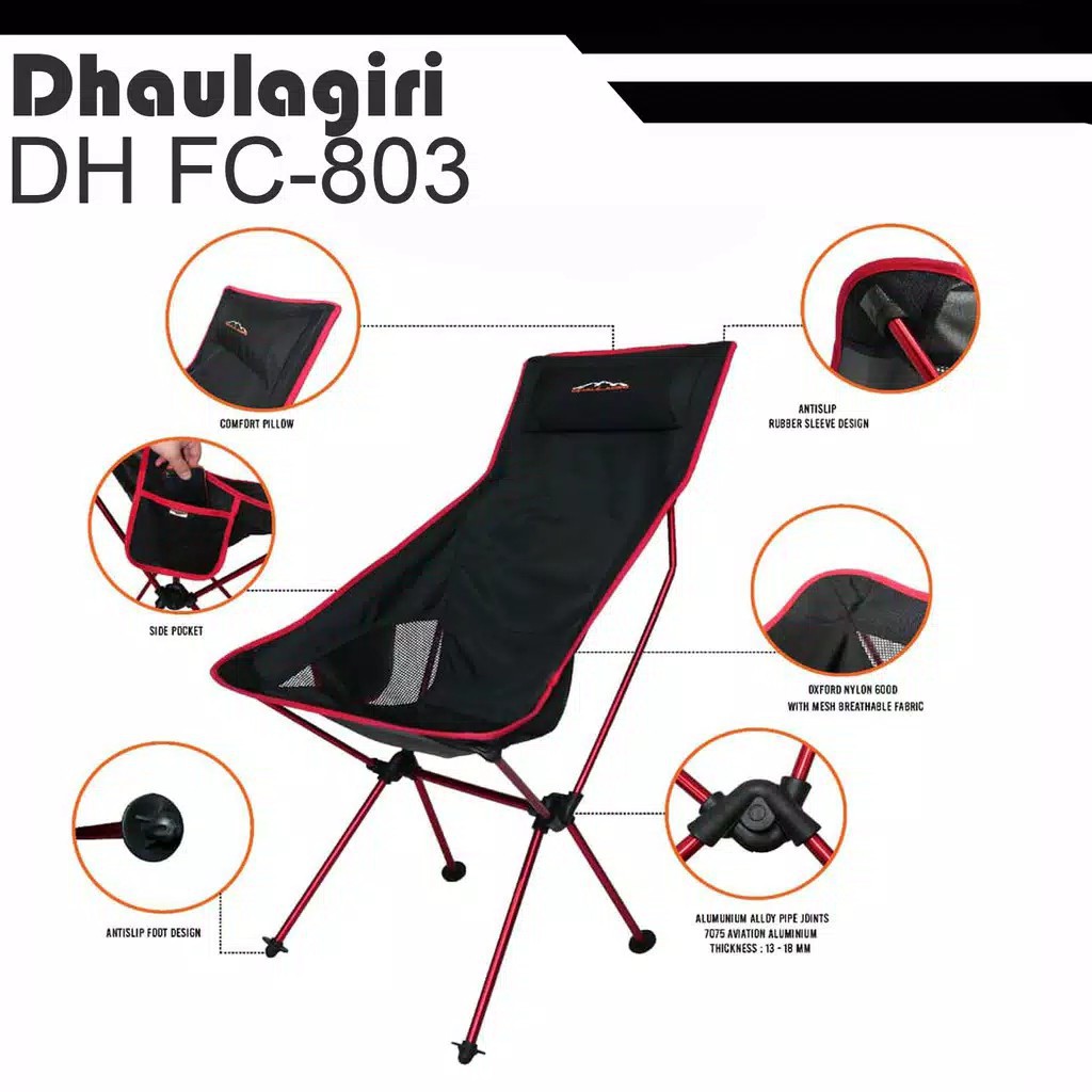 Kursi Lipat Fc 803 - Folding Chair Dhaulagiri