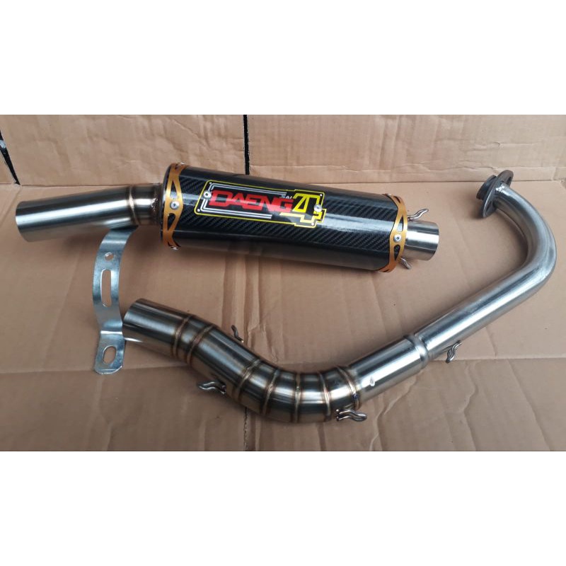 KNALPOT RACING DAENG KARBON BEAT VARIO MIO NMAX AEROX PCX