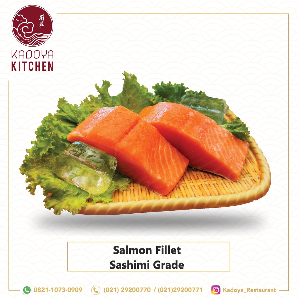 

Kadoya Salmon Fillet Sashimi Grade 250gr