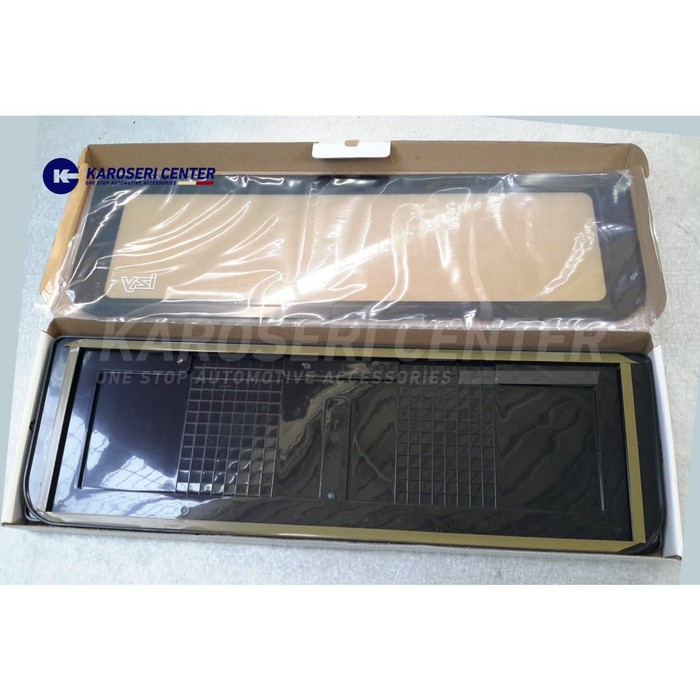 TATAKAN PLAT NOMOR MOBIL AKRILIK TANPA LAMPU