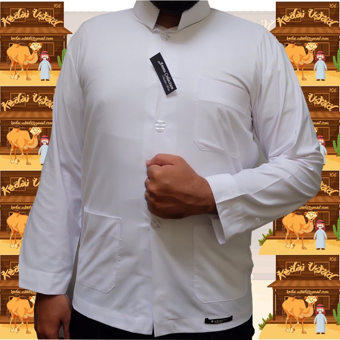 BAJU MUSLIM KOKO AMMU- BAJU KOKO HABIB MERK AMMU ORIGINAL