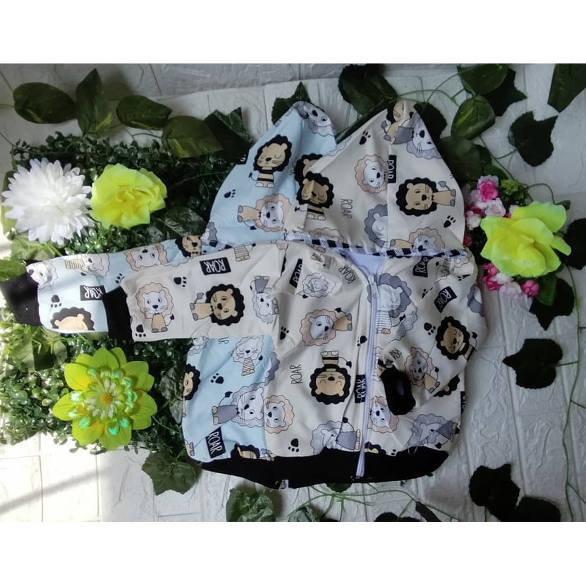 jaket bayi bahan 2 lapis / size 0-12 bulan / real picture / good quality