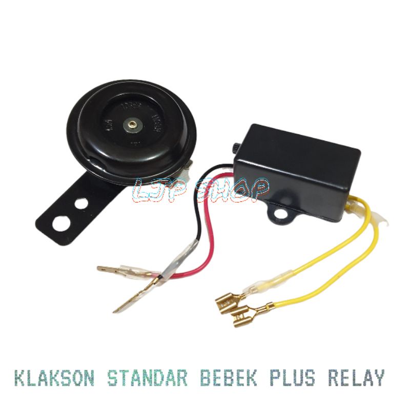 KLAKSON STANDAR BEBEK PLUS RELAY KLAKSON PUTUS PUTUS