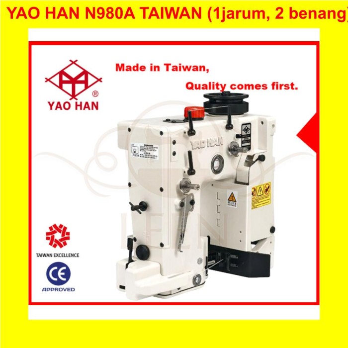 Mesin Jahit Karung YAO HAN N980A Taiwan HIGH SPEED / DS-9C NLI LEEN