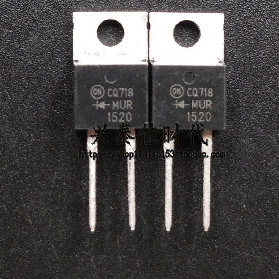 5pcs 1520 U1520 Mur1520 15a200v To220-2
