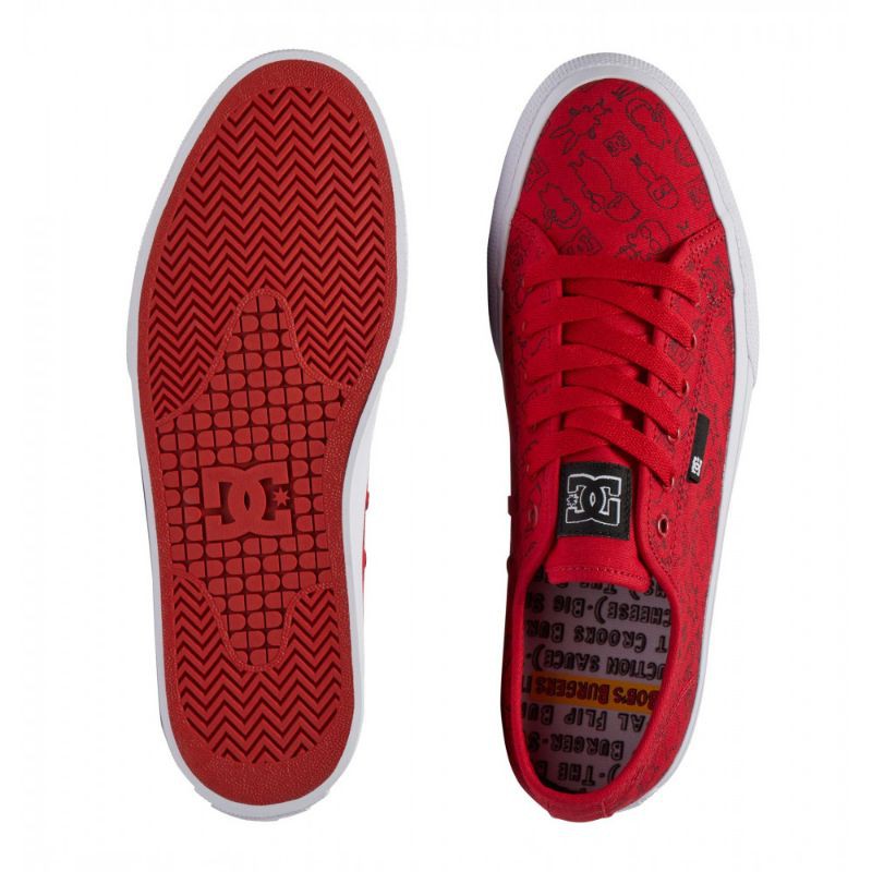 dc shoes red