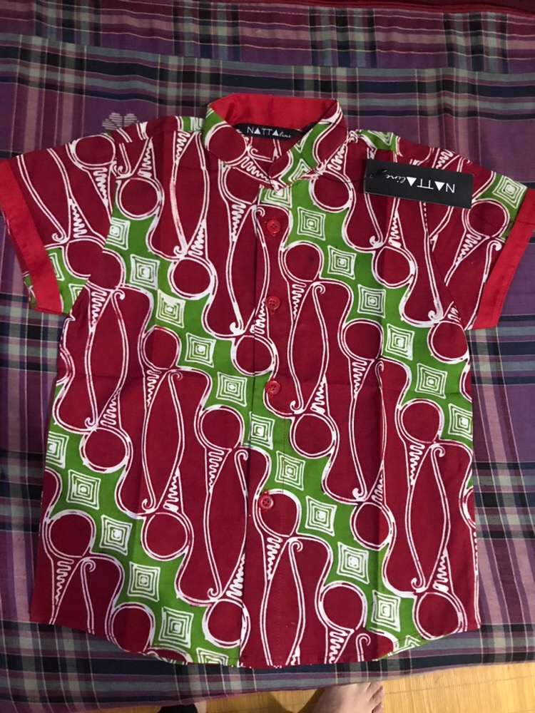 Kemeja Koko Batik Anak Wonogiren By Natta_line