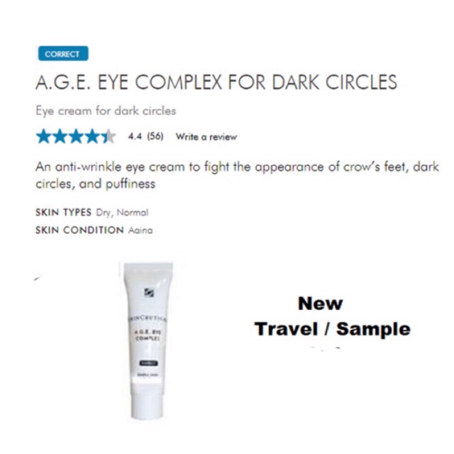 skinceuticals age eye cream reviews