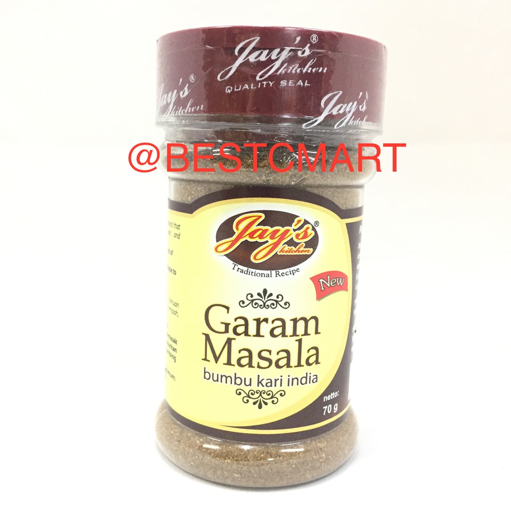

JAY'S GARAM MASALA / BUBUK KARI INDIA 70GR