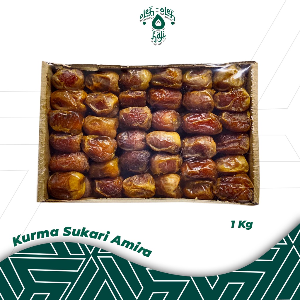 Kurma Sukari Amira Premium Grade A 1KG